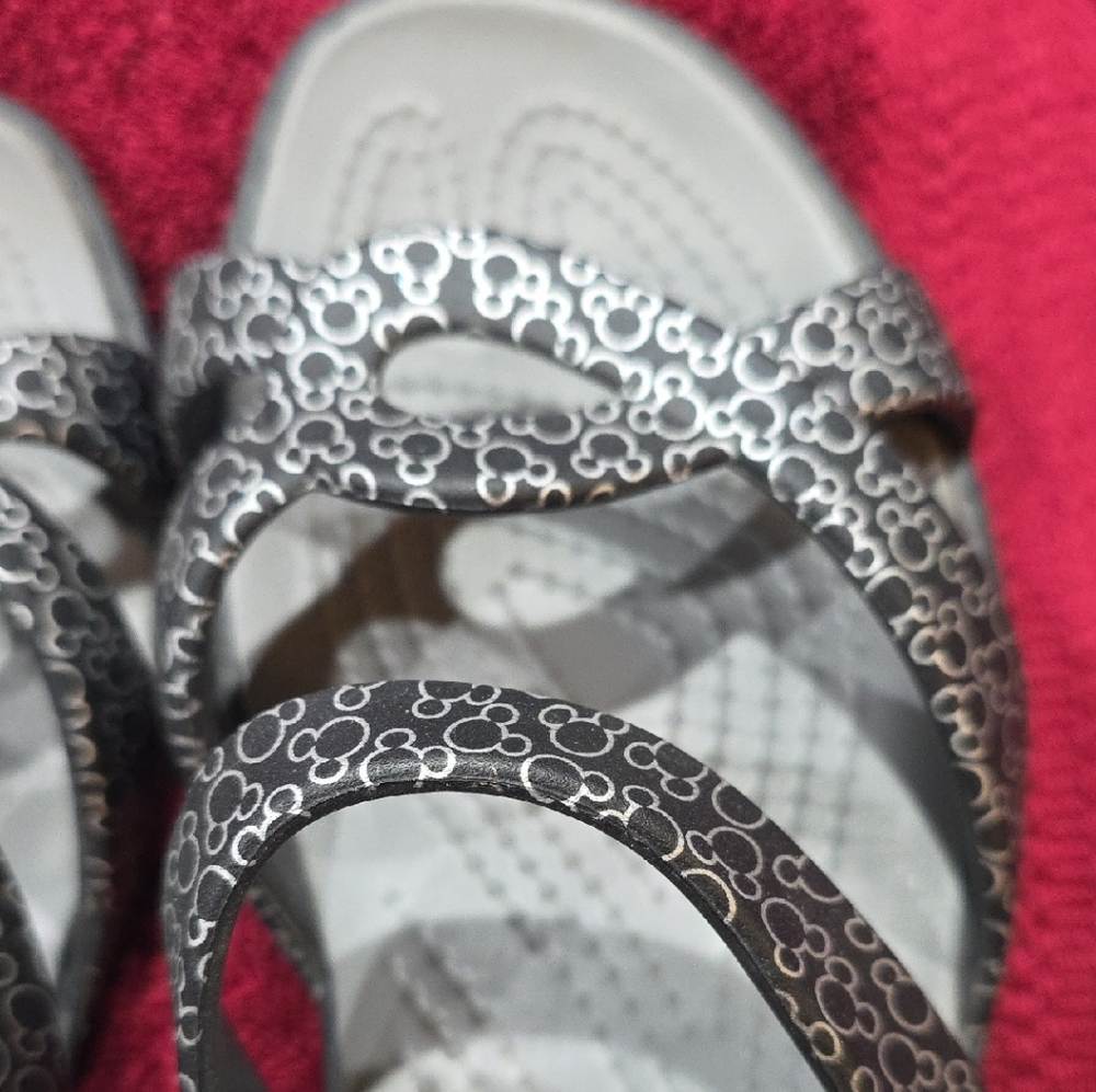 CROCS Black Slip-On Footwear